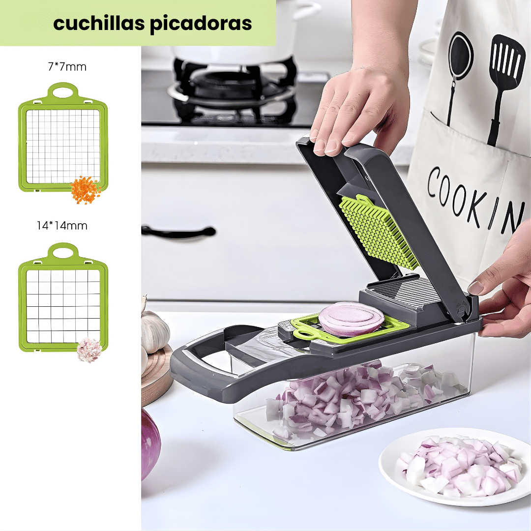 VeggieMaster™ – Tu aliado todo en uno para preparar comidas más rápido.